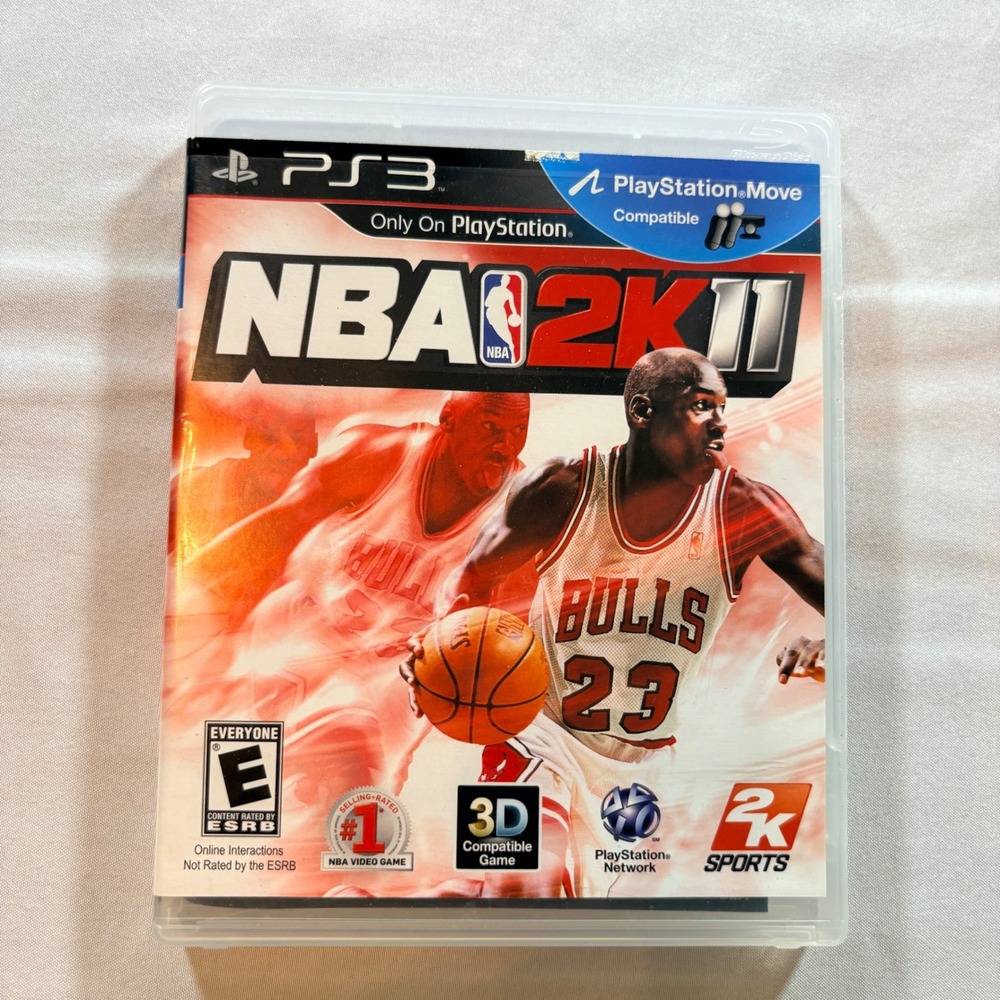 2K Sports NBA 2K11 Sony PlayStation 3 PS3‎ Michael Jordan Basketball Video Game